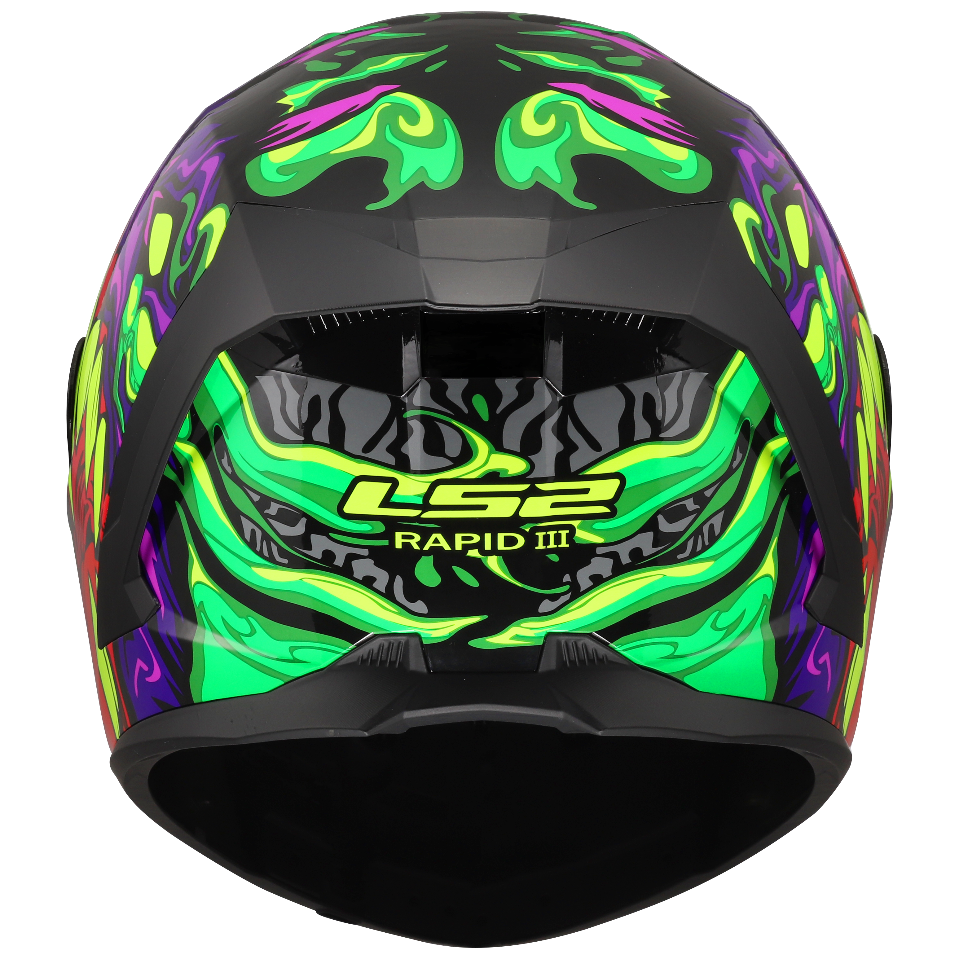 LS2 FF820 RAPID III LYCANT PURPLE GREEN   168200561 (3)